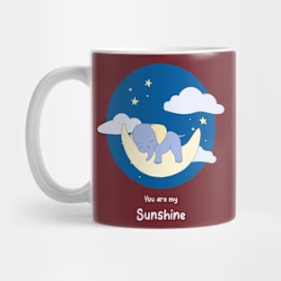 elephant you are my sunshine Mug